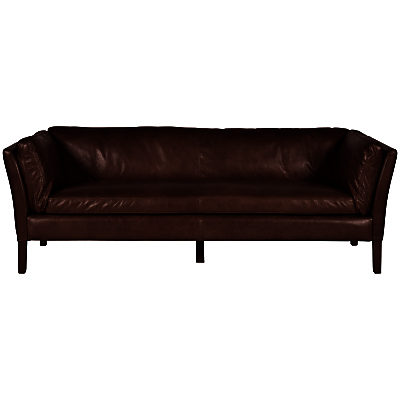 Halo Groucho Large Aniline Leather Sofa Old Saddle Cocoa